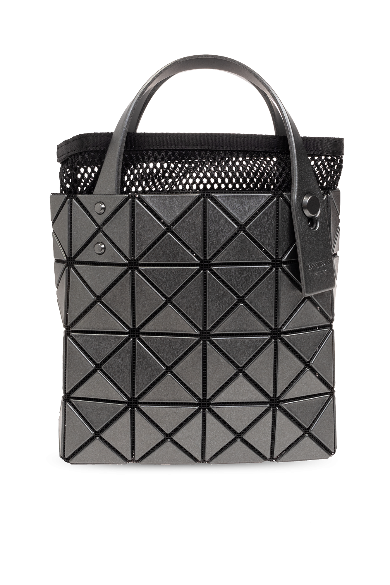 Silver 'Lucent Boxy' handbag Bao Bao Issey Miyake